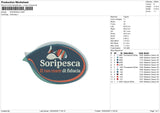 SORIPESCA Embroidery File 6 sizes