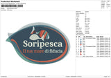 SORIPESCA Embroidery File 6 sizes