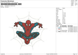 SPIDEMAN ON WEB4426 Embroidery File 6 sizes