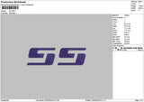 Sstext 02 Embroidery File 6 sizes