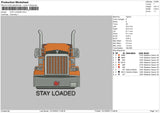 Stay Loaded Embroidery File 6 sizes