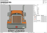 Stay Loaded Embroidery File 6 sizes