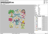 Stitchfriends 1505 Embroidery File 6 sizes