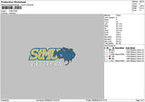 Stmutext Embroidery File 6 sizes
