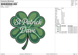 ST PATRICK Embroidery File 6 size