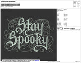 Stay Spooky Embroidery