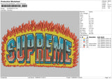 SUPREME fire