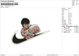 SWOOSH IPPO Embroidery File 6 size
