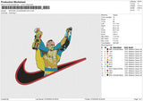 SWOOSH OLEKSANDR USYK Embroidery File 6 size