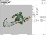 Swoosh green goblin