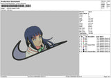 Swoosh Hinata V2 Embroidery File 6 sizes