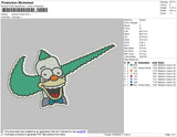 Swoosh Homer Embroidery