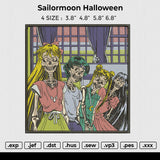 Sailormoon Halloween Embroidery