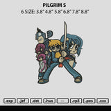 Pilgrim S Embroidery File 6 sizes