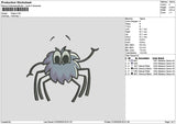 Spider 3103 Embroidery File 6 sizes