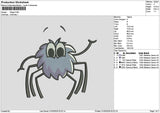 Spider 3103 Embroidery File 6 sizes