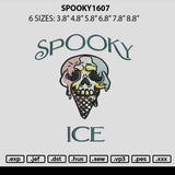 Pumpkintext 1607 Embroidery File 6 size