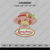 strawberry  Embroidery