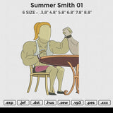 Summer Smith 01 Embroidery File 6 size