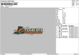 Texastext 2901 Embroidery File 6 sizes