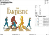 THE FANTASTIC Embroidery File 6 size