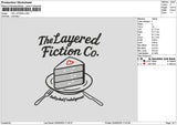 Cake Layered Embroidery File 6 sizes