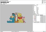 Pooh2103a Embroidery File 6 sizes