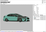 Tosca Car Embroidery