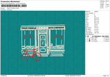 TREAT PEOPLE Embroidery File 6 size