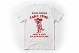 TAKE TIME RACOON PRINTABLE ARTWORK
