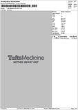 Tuftstext Embroidery File 6 sizes
