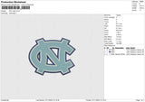 UNC logo Embroidery