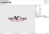 VALLEY VIEW Embroidery File 6 sizes