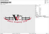 VALLEY VIEW Embroidery File 6 sizes