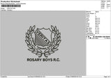 Veritastext Embroidery File 6 sizes