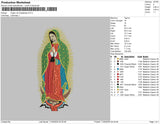 Virgen de Guadalupe Embroidery