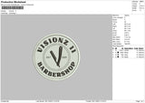 Visionz Embroidery File 6 sizes