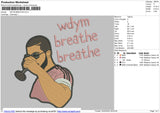 WDYM Breathe Embroidery