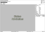 Wicklowtext Embroidery File 6 sizes