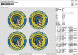 Woodlawncircle Embroidery File 6 sizes