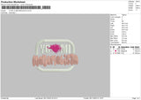 Yomila Embroidery File 6 sizes
