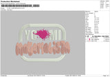 Yomila Embroidery File 6 sizes