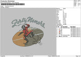 Zortytext Embroidery File 6 sizes