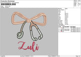 Zuli Bow Embroidery File 6 sizes