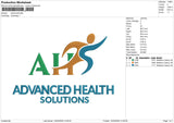 Advanced Embroidery File 6 sizes