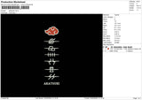 Ninjaclan Embroidery File  6 sizes