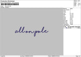 Poletext Embroidery 2 Files