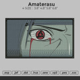 Amaterasu Embroidery