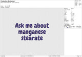 Ask me Embroidery File 6 size