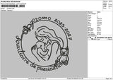 Babymomcircle Embroidery File 6 sizes